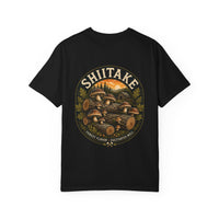 Shiitake Forest Flavor Mushroom T-Shirt | Mycelium Threadz Vintage Nature Tee