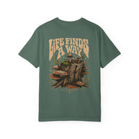 Life Finds A Way Mushroom Tee — Mycelium Keep Growing Graphic T-Shirt