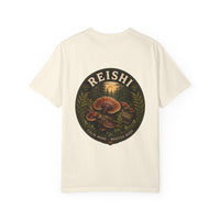 Reishi Calm Mind Rooted Body Mushroom T-Shirt | Mycelium Threadz Vintage Nature Tee
