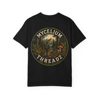Mycelium Threadz Forest Badge T‑Shirt