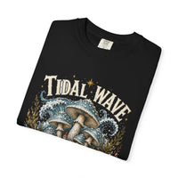 Tidal Wave Mushroom T-Shirt — Hidden Gnome Graphic Tee | Mycelium Threadz