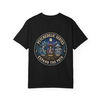 Psychedelic Series Expand the Path Mushroom T-Shirt | Mycelium Threadz Vintage Nature Tee