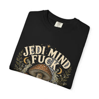 Jedi Mind Expand the Mind Mushroom T-Shirt | Mycelium Threadz Vintage Nature Tee
