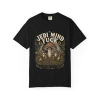 Jedi Mind Expand the Mind Mushroom T-Shirt | Mycelium Threadz Vintage Nature Tee
