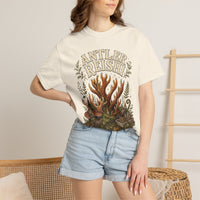 Antler Reishi Mushroom T-Shirt — Hidden Gnome Graphic Tee | Mycelium Threadz