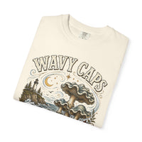 Wavy Caps Mushroom T-Shirt — Hidden Gnome Graphic Tee | Mycelium Threadz