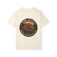 Disk Reishi Woodland Medicine Mushroom T-Shirt | Mycelium Threadz Vintage Nature Tee
