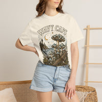 Wavy Caps Mushroom T-Shirt — Hidden Gnome Graphic Tee | Mycelium Threadz