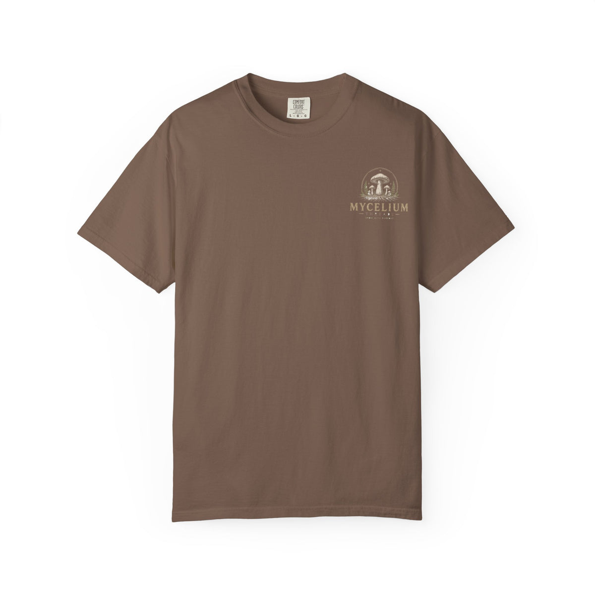 Wildly Grown Patience Makes Magic Mushroom T-Shirt | Mycelium Threadz Vintage Nature Tee