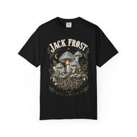 Jack Frost Rooted Mushroom T-Shirt — Hidden Gnome Graphic Tee | Mycelium Threadz