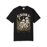 Albino A+ Mushroom T-Shirt — Hidden Gnome Graphic Tee | Mycelium Threadz