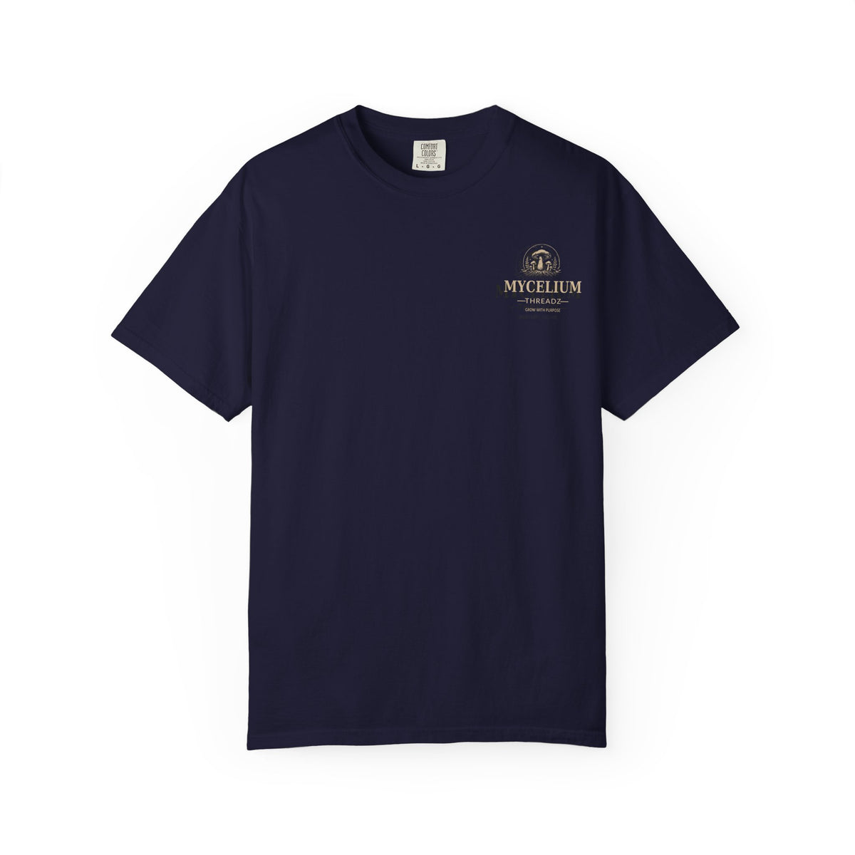 Mushroom & Fern Tee — "Understated Overlooked" Graphic T-Shirt