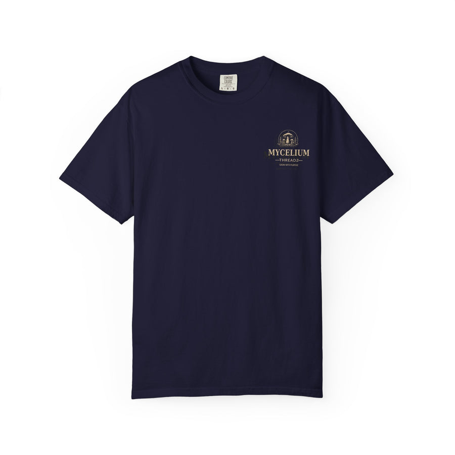 Mushroom & Fern Tee — "Understated Overlooked" Graphic T-Shirt