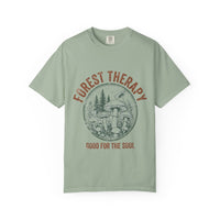 Forest Therapy T-Shirt — "Good For The Soul" Nature Graphic Tee