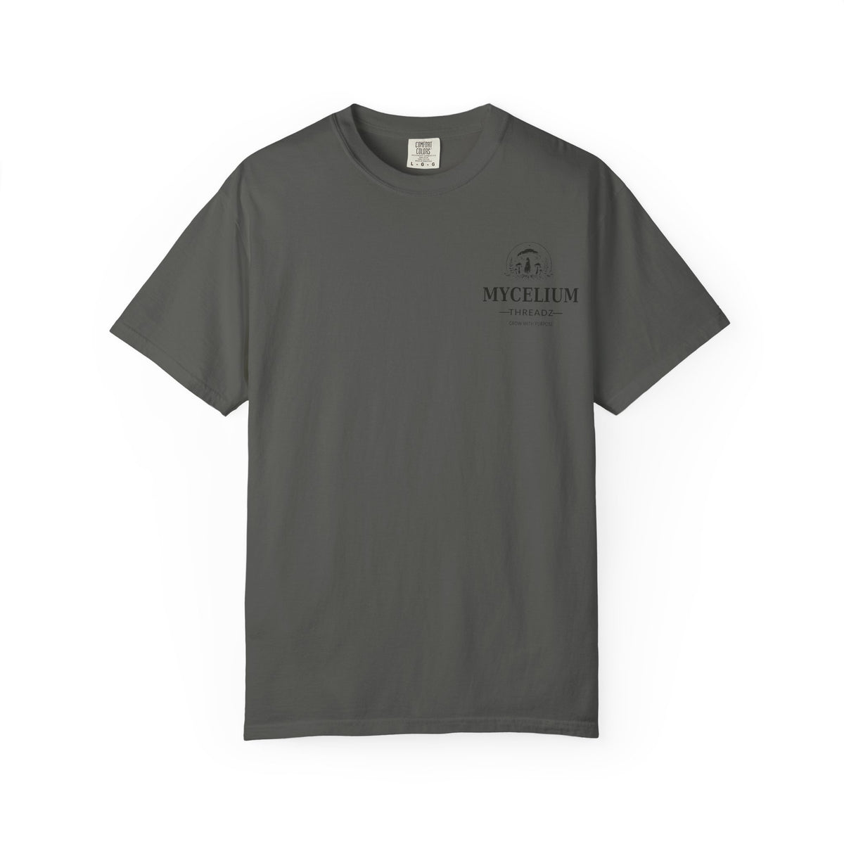 Mushroom Roots T-Shirt — "We Are All Connected" Illustrated Garment-Dyed Tee