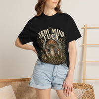 Jedi Mind Expand the Mind Mushroom T-Shirt | Mycelium Threadz Vintage Nature Tee