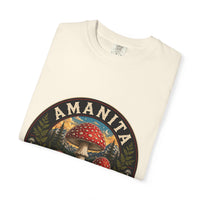 Amanita Red & Wild Mushroom T-Shirt | Mycelium Threadz Vintage Nature Tee
