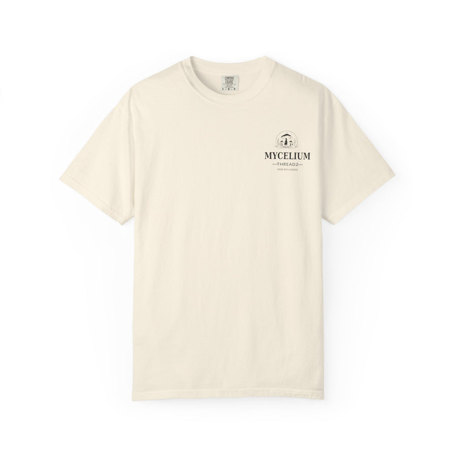 Life Finds A Way Mushroom Tee — Mycelium Keep Growing Graphic T-Shirt