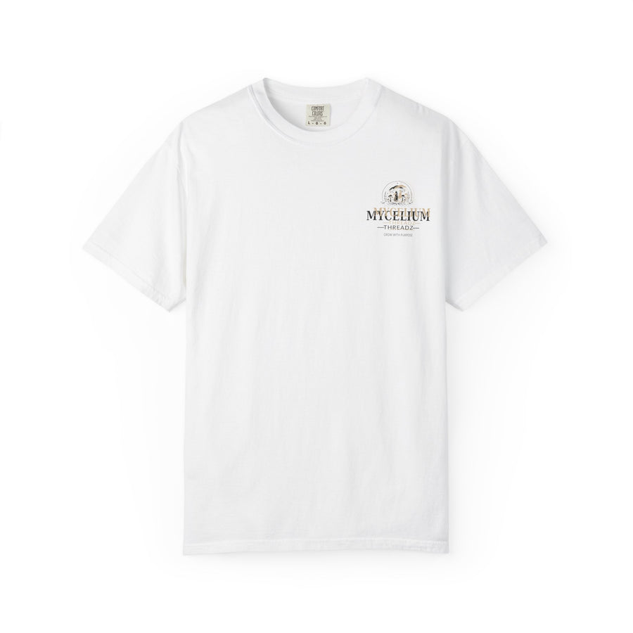 Mushroom & Fern Tee — "Understated Overlooked" Graphic T-Shirt