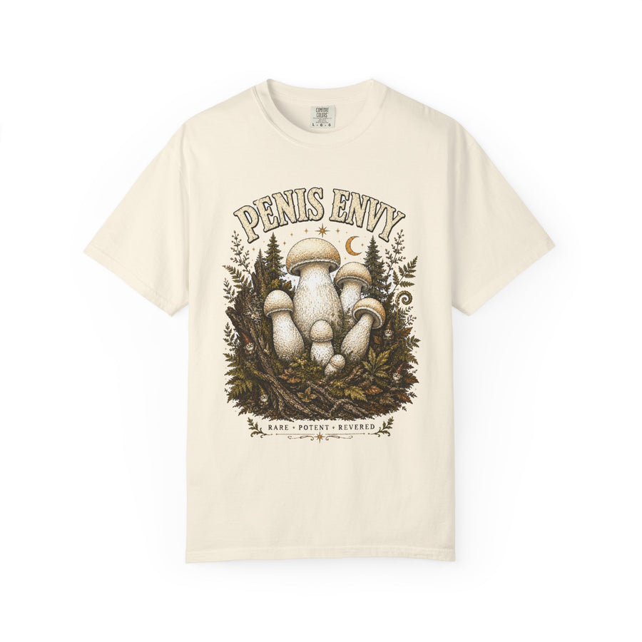 Penis Envy Mushroom T-Shirt — Hidden Gnome Graphic Tee | Mycelium Threadz