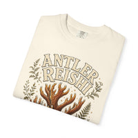 Antler Reishi Mushroom T-Shirt — Hidden Gnome Graphic Tee | Mycelium Threadz