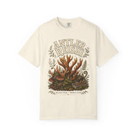 Antler Reishi Mushroom T-Shirt — Hidden Gnome Graphic Tee | Mycelium Threadz