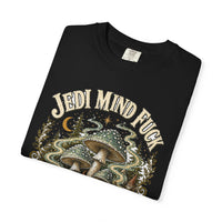 Jedi Mind Mushroom T-Shirt — Hidden Gnome Graphic Tee | Mycelium Threadz