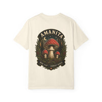 Amanita Muscaria Forest Magic Mushroom T-Shirt | Mycelium Threadz Vintage Nature Tee